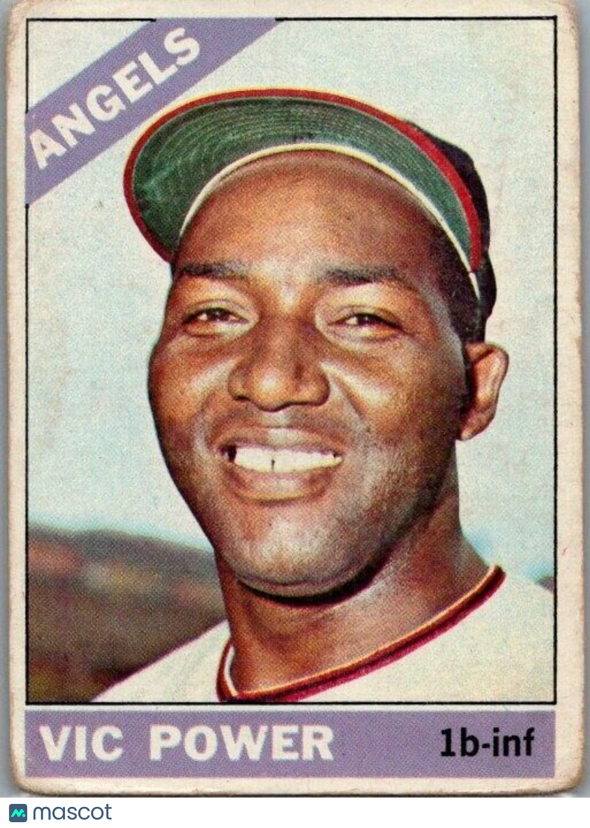 1966 Topps - #192 Vic Power