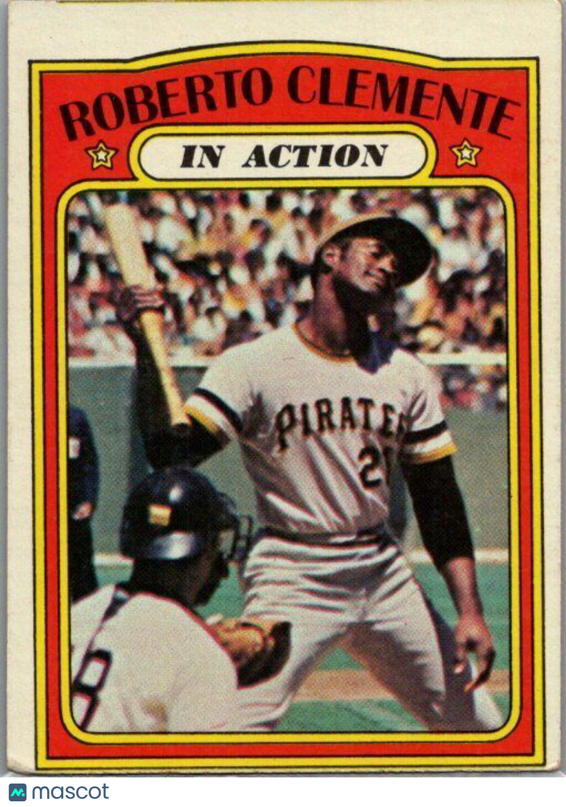 1972 Topps #310 Roberto Clemente VG