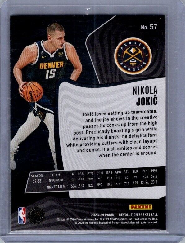 2023-24 Panini Revolution Nikola Jokić #57