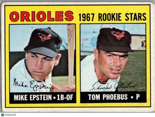 1967 Topps Mike Epstein Tom Phoebus #204