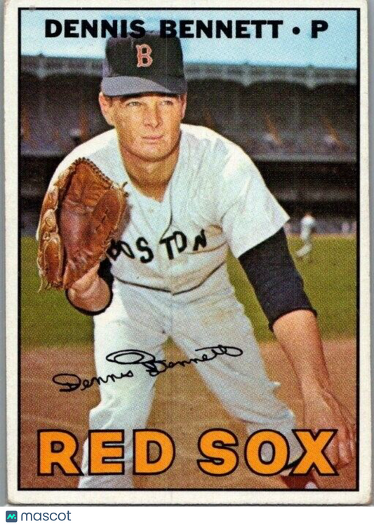 1967 Topps - #206 Dennis Bennett