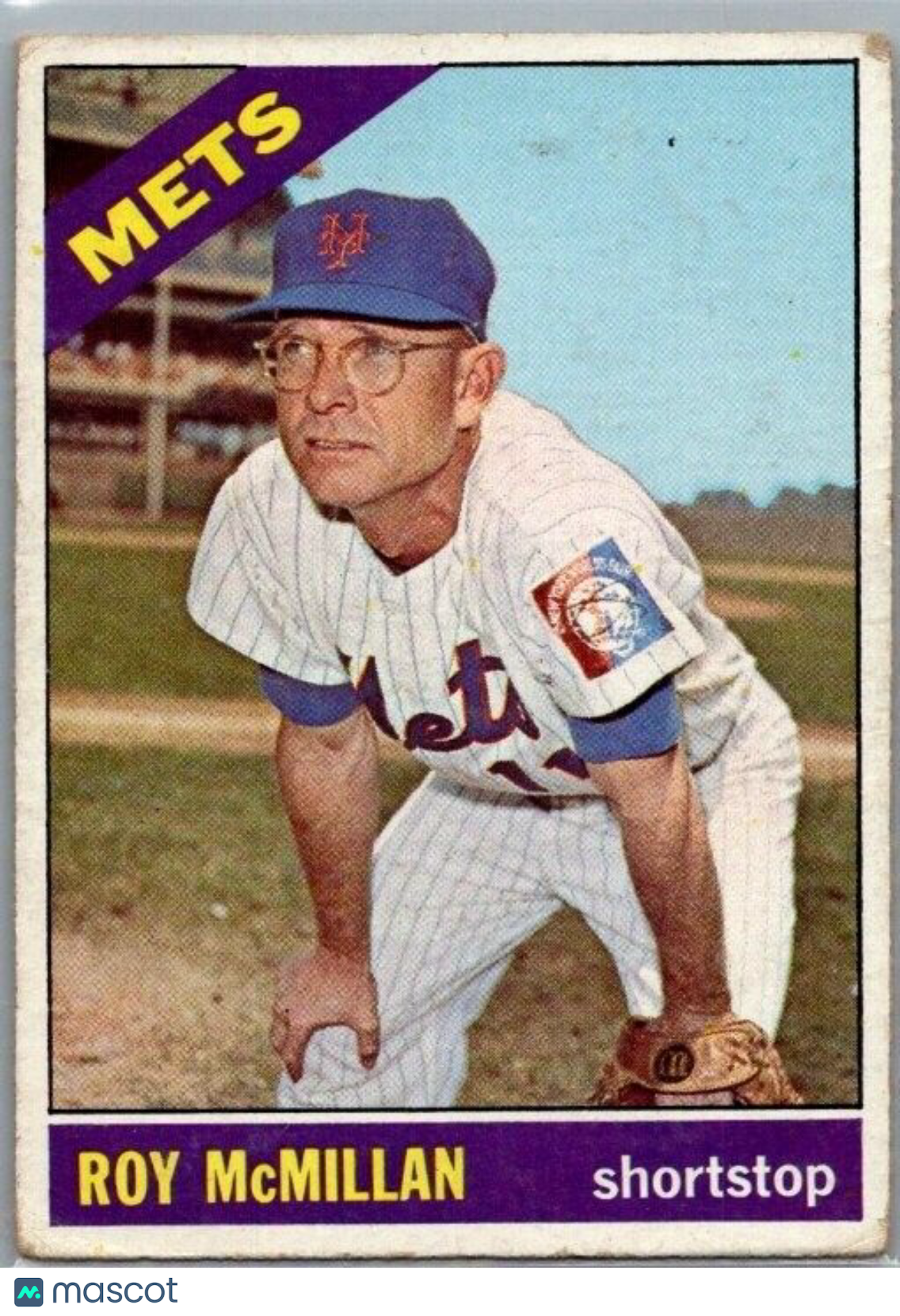 1966 Topps - #421 Roy McMillan