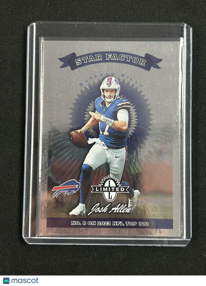 2023 Panini Limited Star Factor Josh Allen