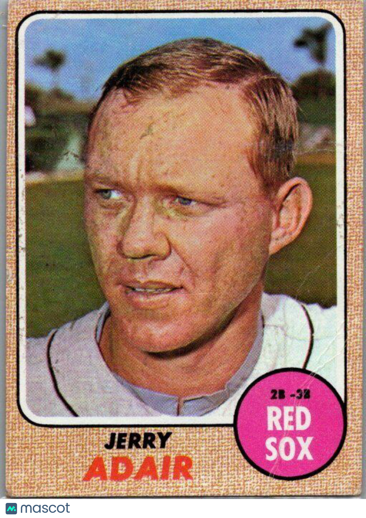 1968 Topps #346 Jerry Adair