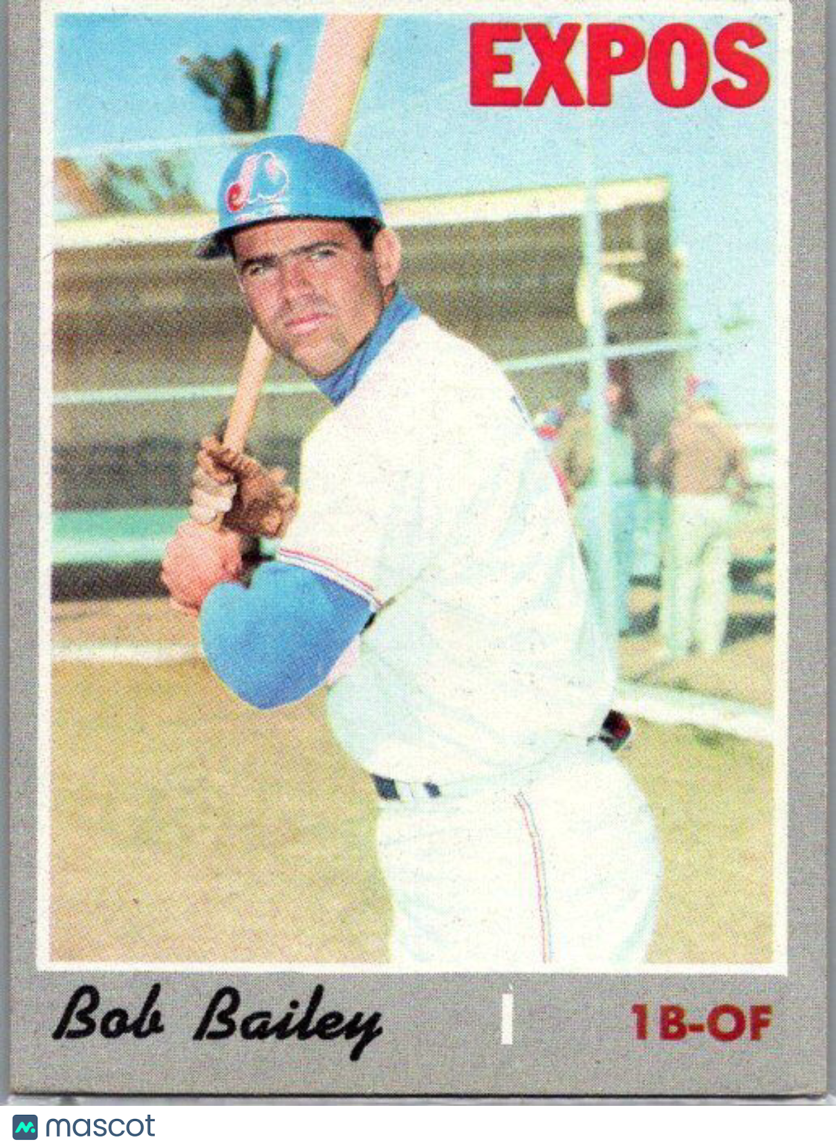 1970 Topps #293 Bob Bailey