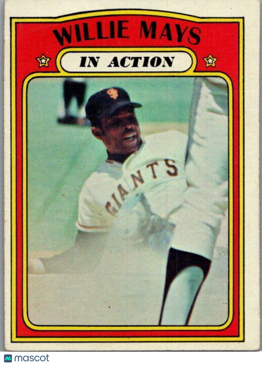 1972 Topps #50 Willie Mays VG