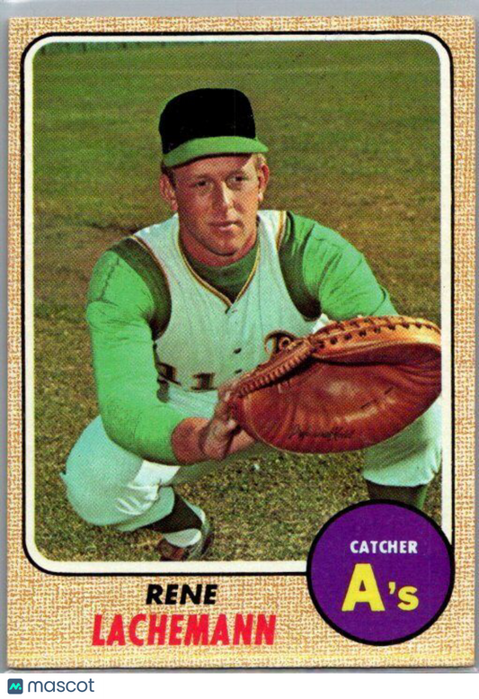 1968 Topps #422 Rene Lachemann EX-NM