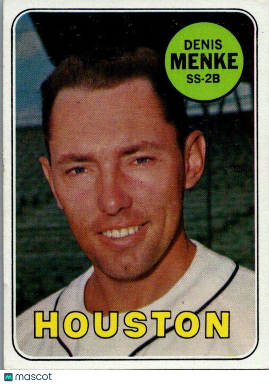 1969 Topps #487 Denis Menke