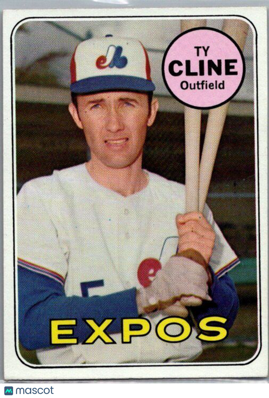 1969 Topps #442 Ty Cline