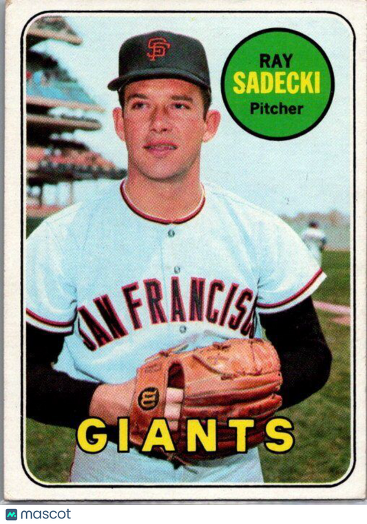 1969 Topps #125 Ray Sadecki