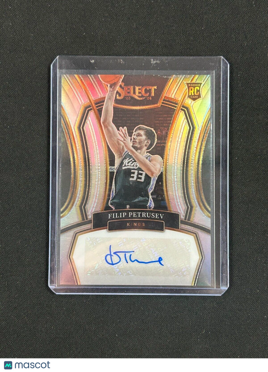 2023-24 Panini Select - Rookie Signatures #RS-PET Filip Petrusev /249 (AU, RC)