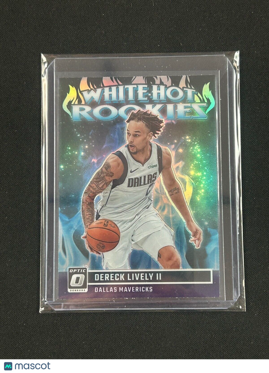 2023-24 Panini Donruss Optic - White Hot Rookies #8 Dereck Lively (RC)