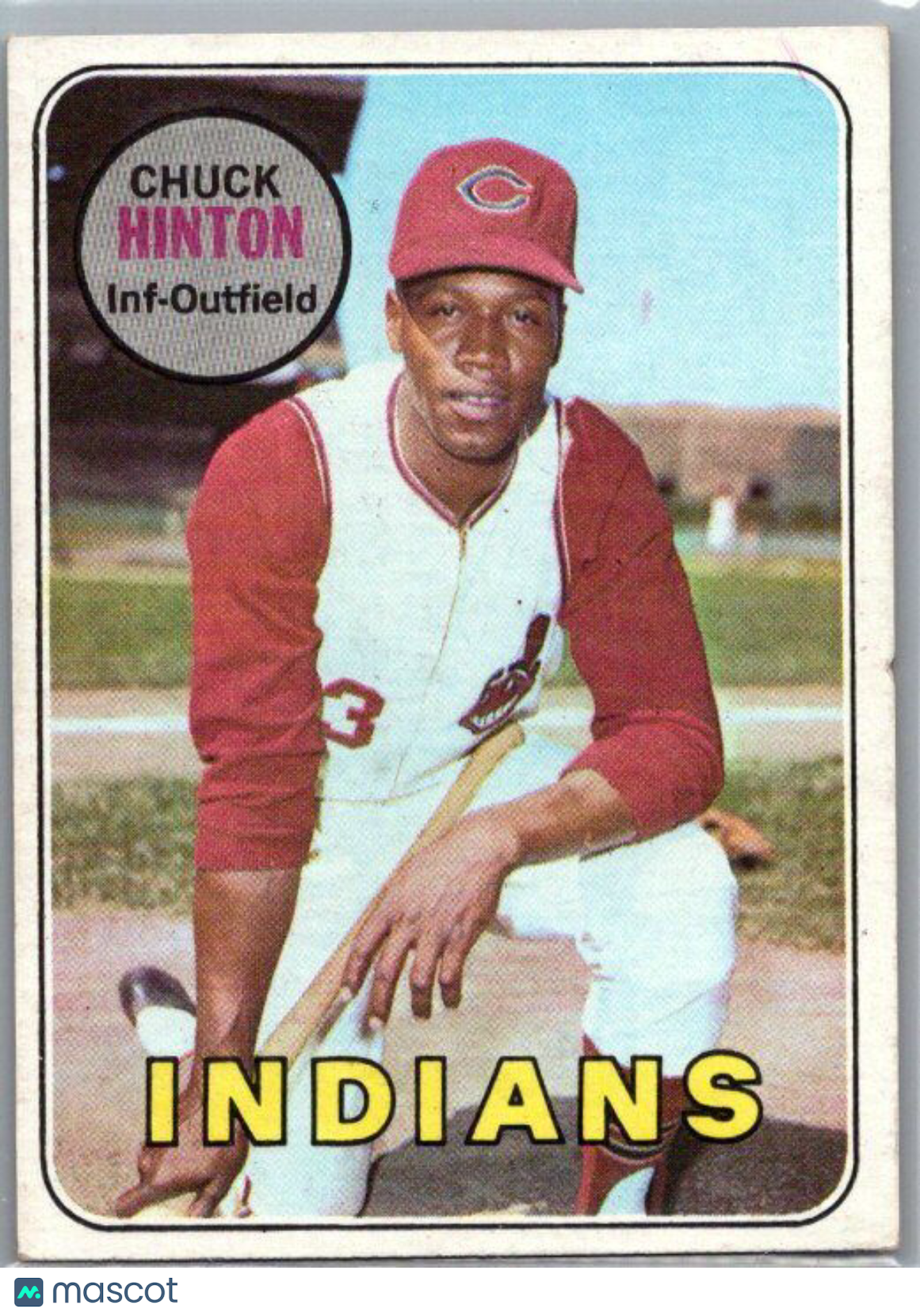 1969 Topps #644 Chuck Hinton