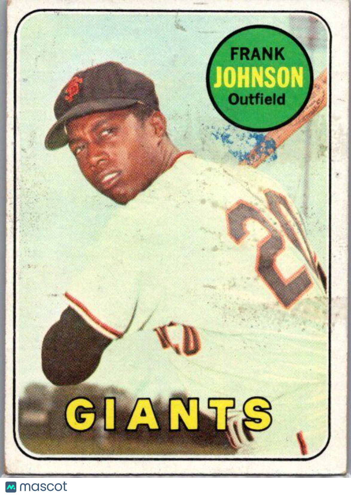 1969 Topps #227 Frank Johnson