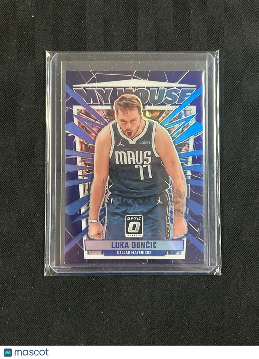 2023-24 Panini Donruss Optic Purple My House #1 Luka Dončić