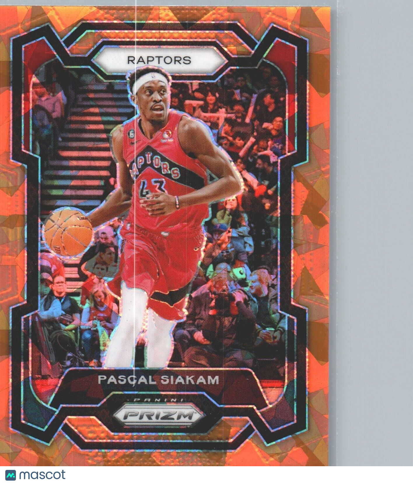 2023-24 Panini Prizm - Orange Ice Prizm #30 Pascal Siakam