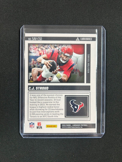 2024 Panini Luminance - Savage #SAV-CSD C.J. Stroud