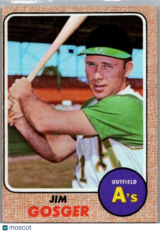 1968 Topps #343 Jim Gosger