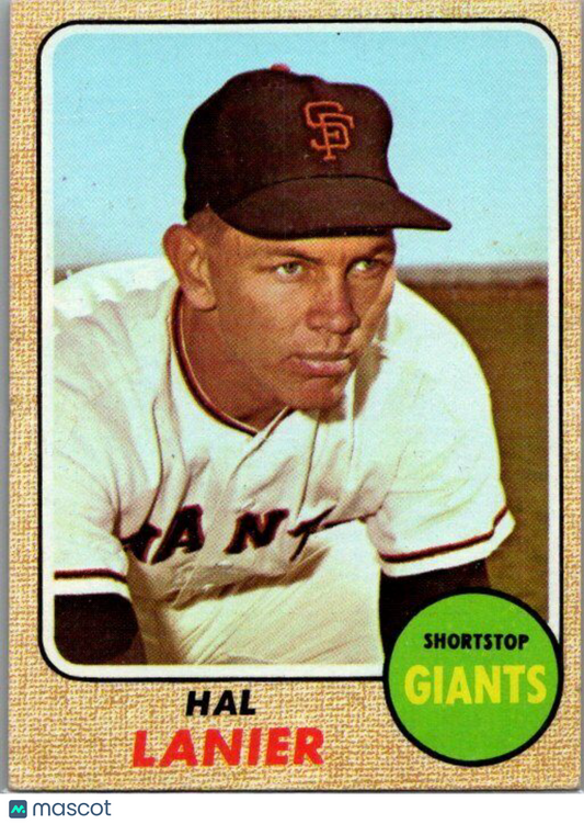 1968 Topps #436 Hal Lanier