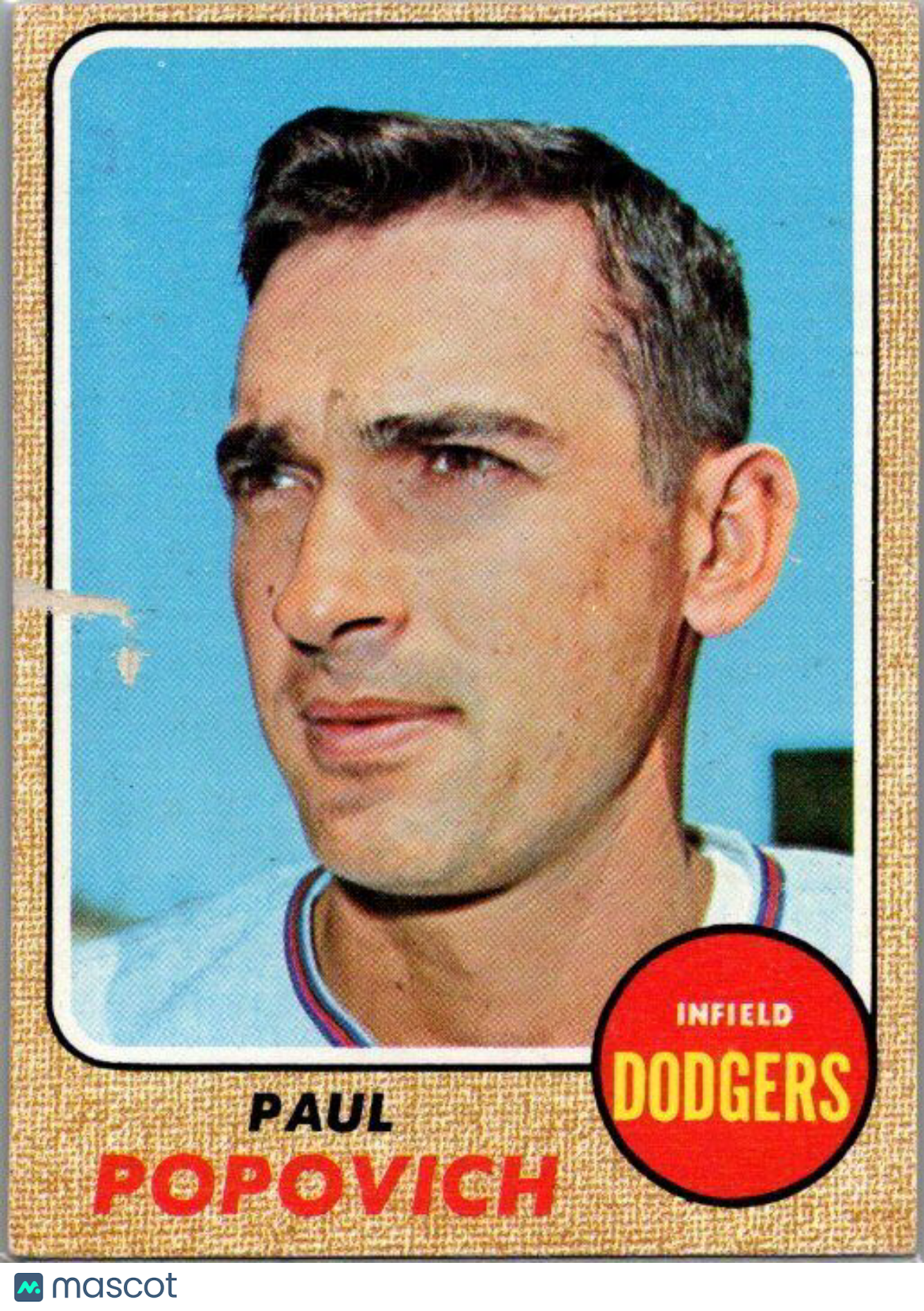 1968 Topps #266 Paul Popovich EX-NM