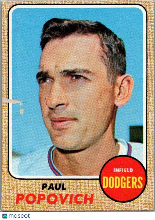 1968 Topps #266 Paul Popovich EX-NM