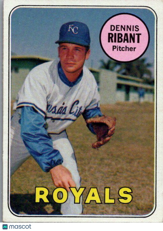 1969 Topps #463 Dennis Ribant