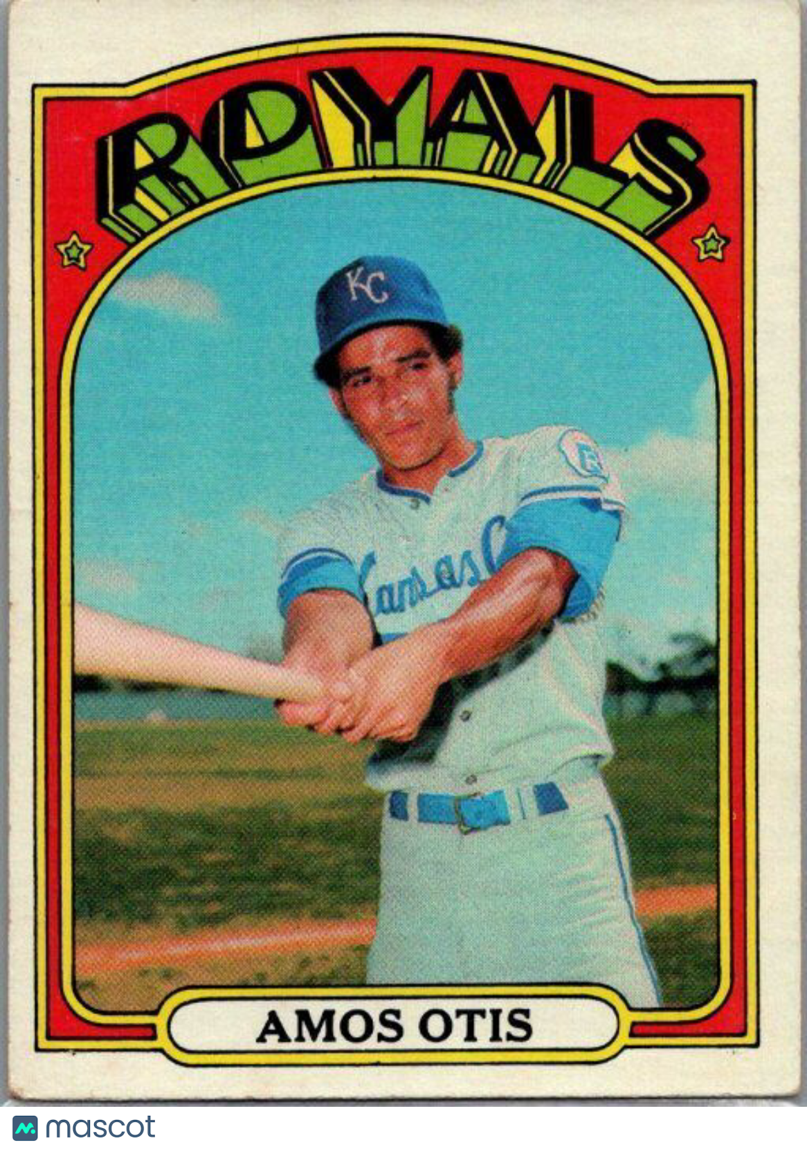 1972 Topps #10 Amos Otis