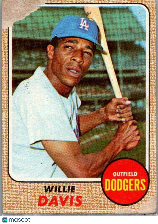 1968 Topps #208 Willie Davis EX-NM