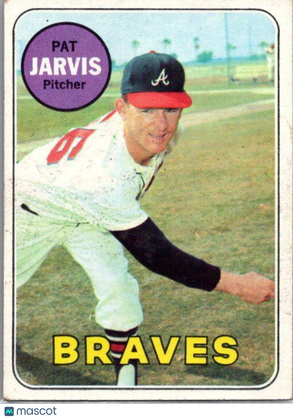 1969 Topps #282 Pat Jarvis