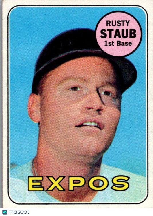 1969 Topps #230 Rusty Staub