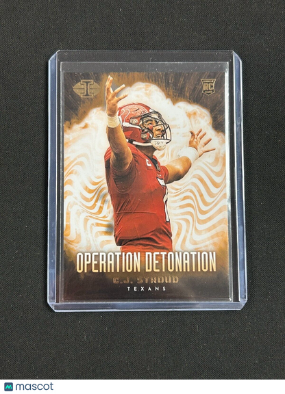 2023 Panini Illusions - Operation Detonation #19 C.J. Stroud (RC)