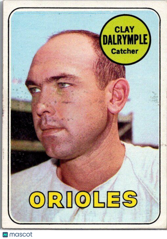 1969 Topps #151b Clay Dalrymple Portrait