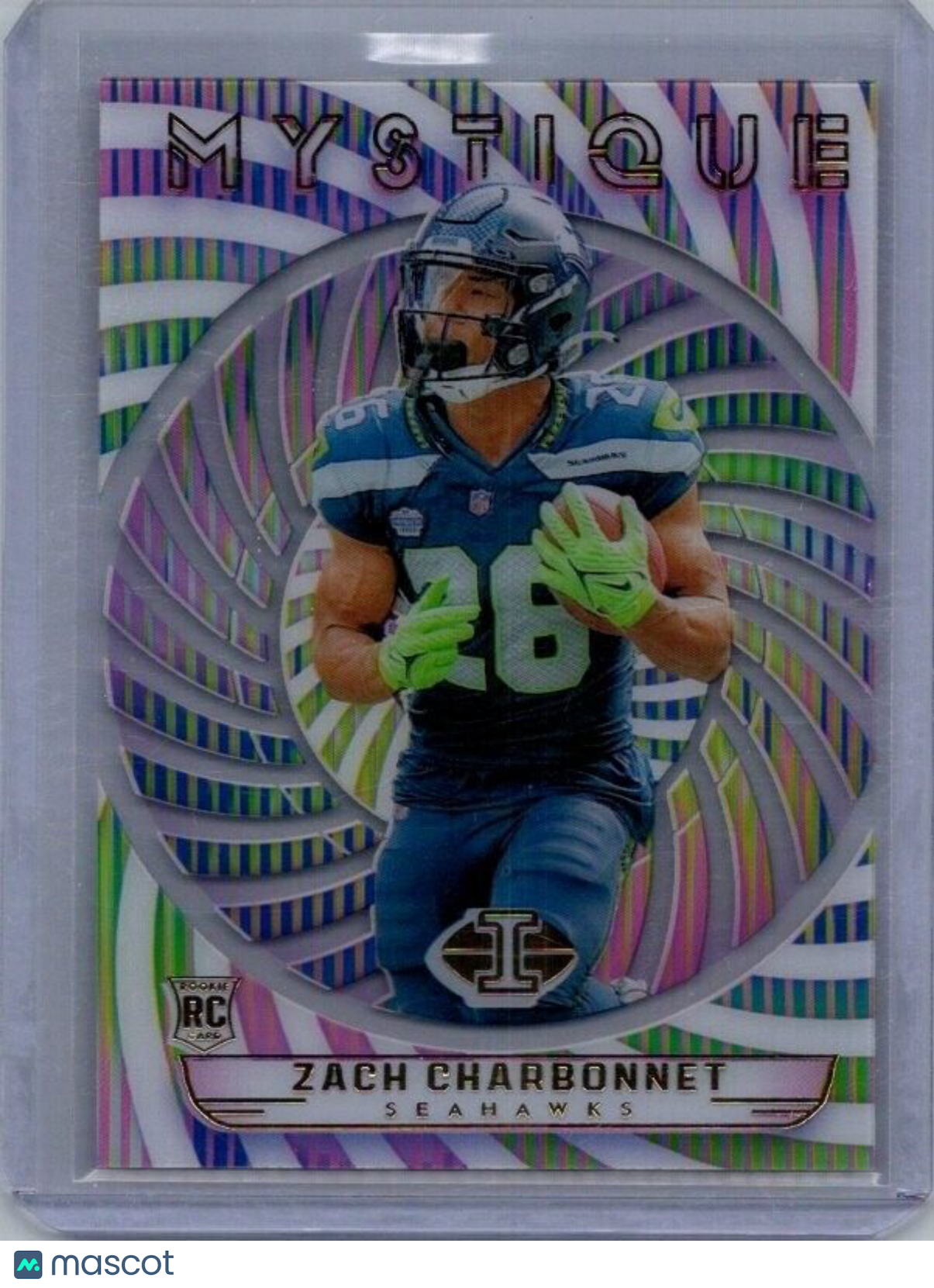 2023 Panini Illusions - Mystique #41 Zach Charbonnet (RC)