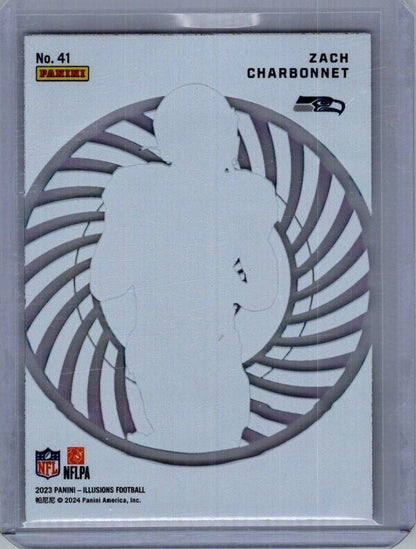 2023 Panini Illusions - Mystique #41 Zach Charbonnet (RC)