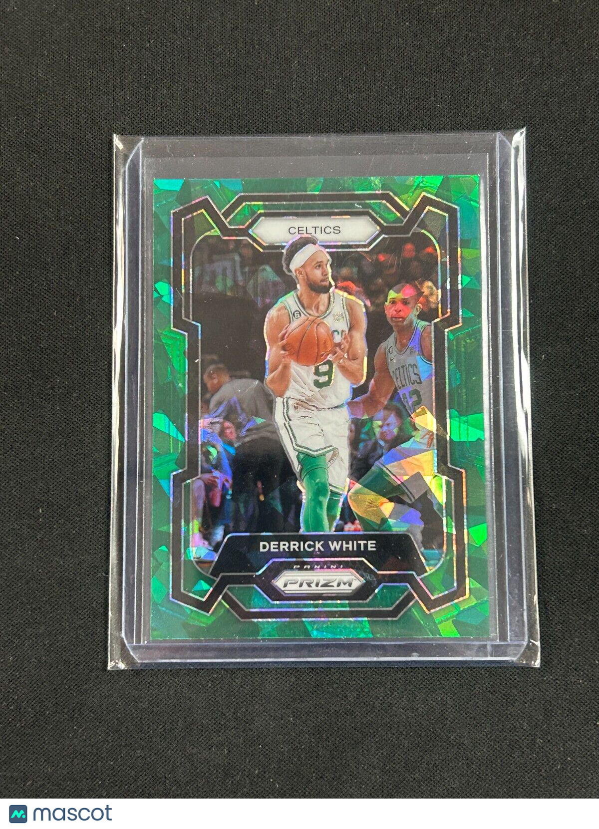 2023-24 Panini Green Cracked Ice Derrick White #229