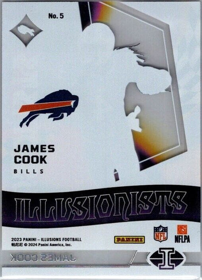 2023 Panini Illusions - Illusionists #5 James Cook