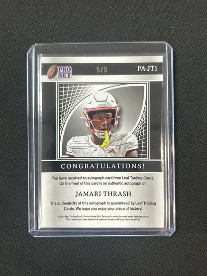 2024 Leaf Pro Set Jamari Thrash /5