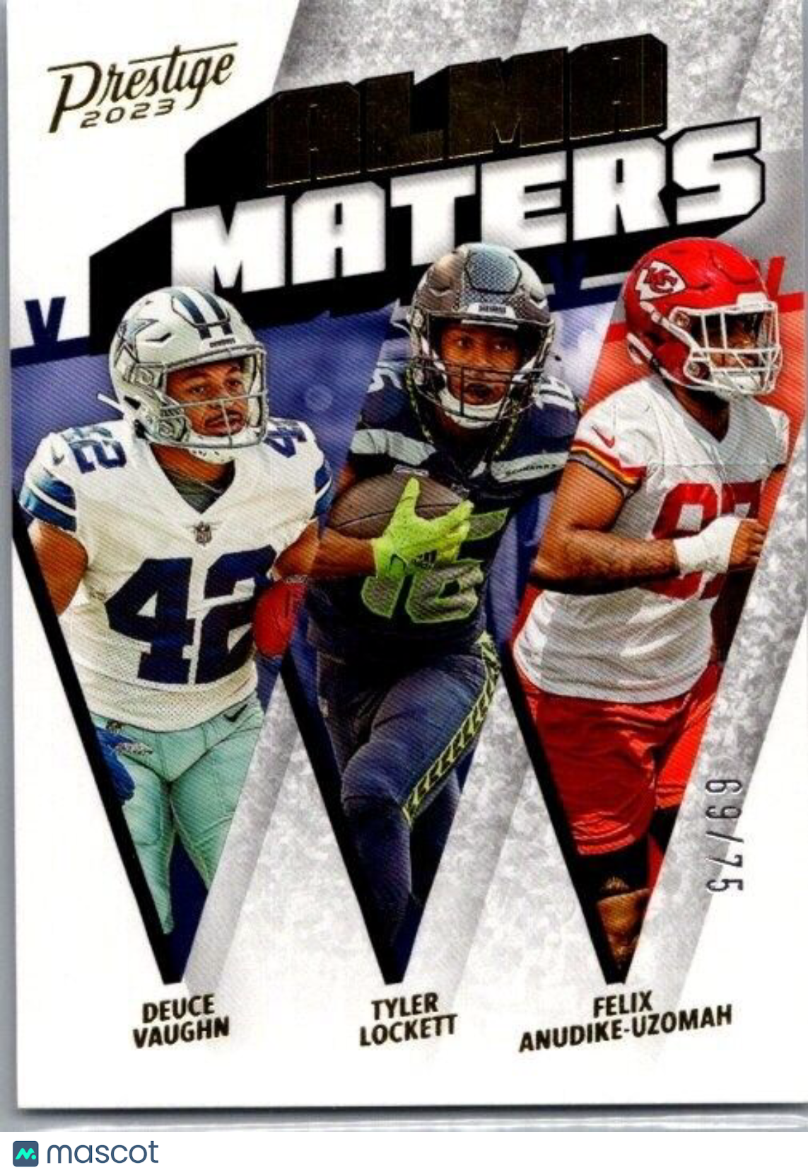 2023 Panini Prestige - Alma Maters #AM-13 Lockett, Vaughn, Uzomah (RC)