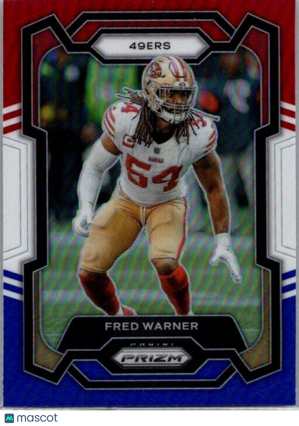 2023 Panini Prizm - #270 Fred Warner Red White & Blue