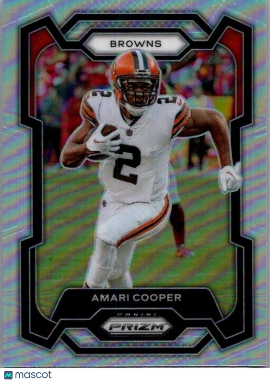 2023 Panini Prizm - #64 Amari Cooper Silver Prizm