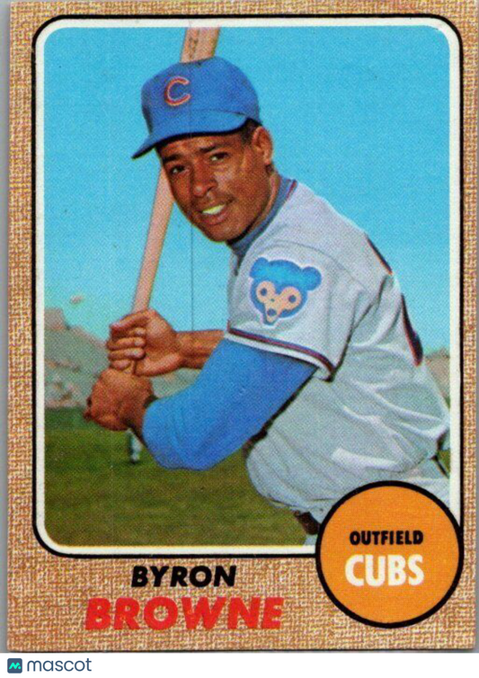 1968 Topps #296 Byron Browne EX/NM