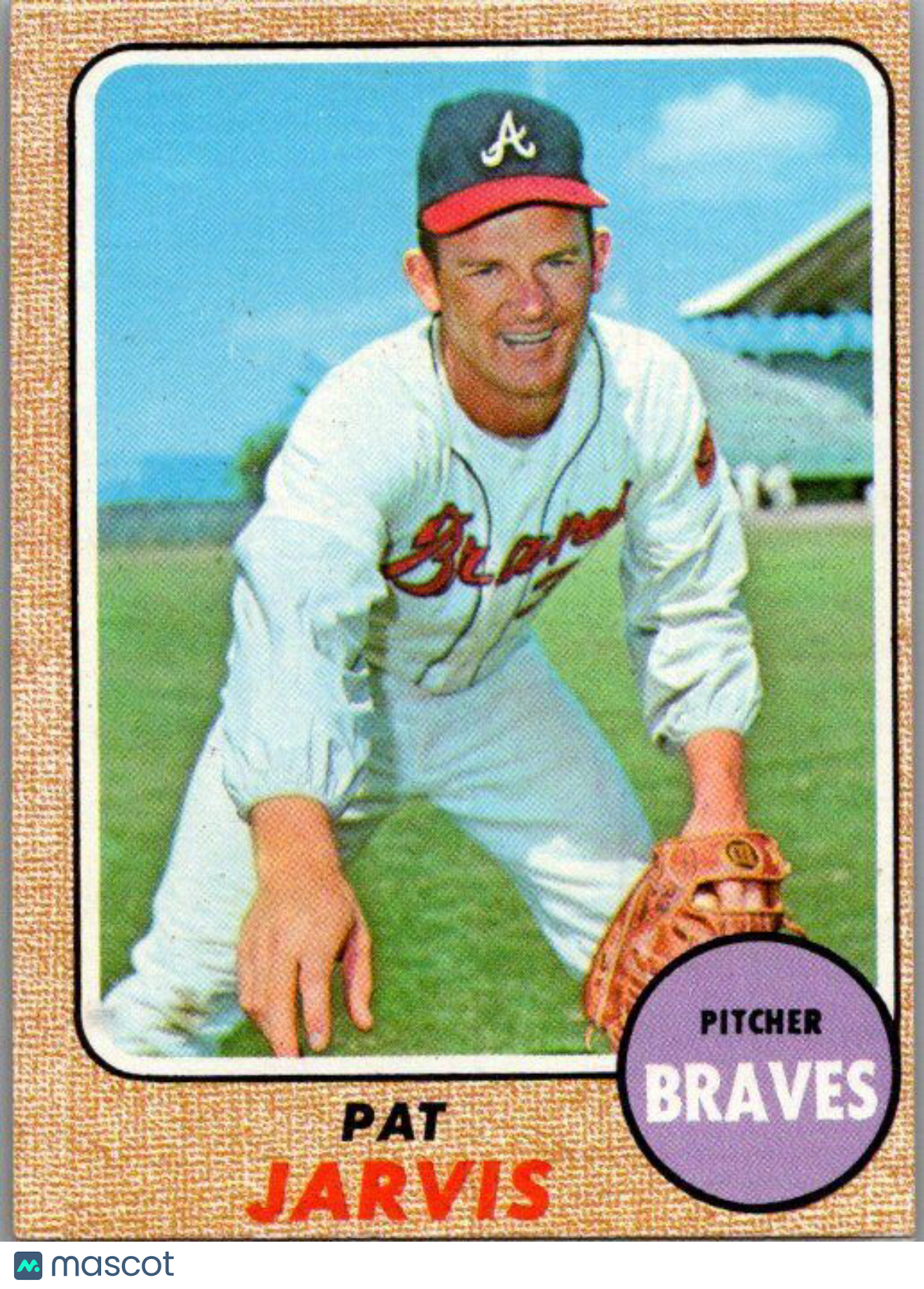 1968 Topps #134 Pat Jarvis