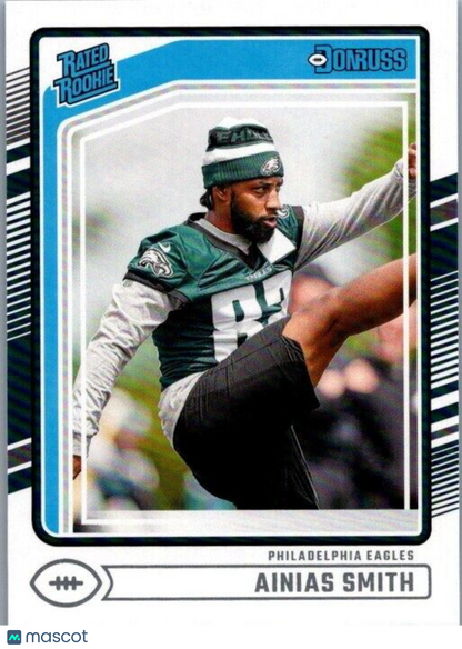 2024 Panini Donruss - Rated Rookie #365 Ainias Smith (RC)