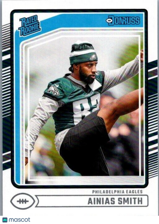 2024 Panini Donruss - Rated Rookie #365 Ainias Smith (RC)