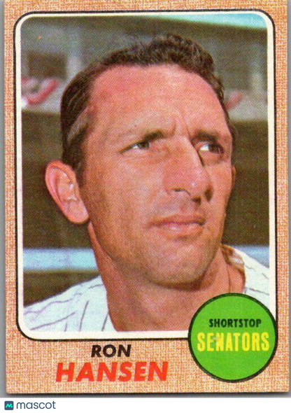 1968 Topps #411 Ron Hansen EX/NM