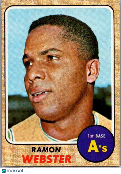 1968 Topps #164 Ramon Webster VG/EX