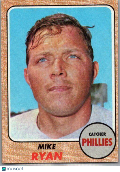 1968 Topps #306 Mike Ryan EX/NM