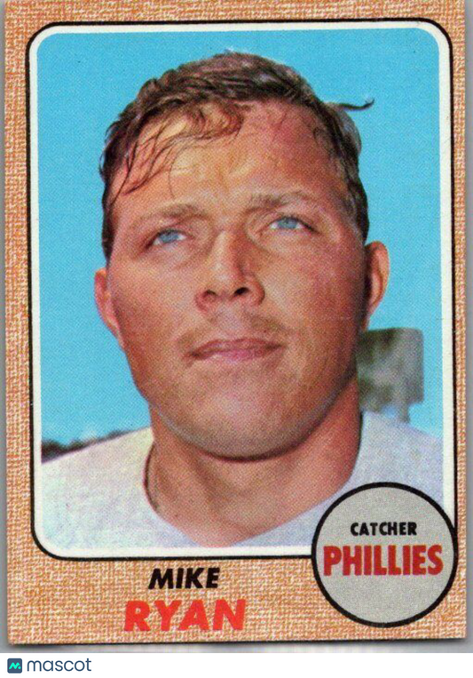 1968 Topps #306 Mike Ryan EX/NM