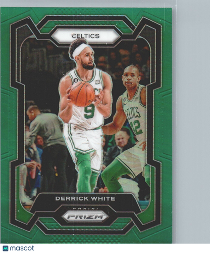 2023-24 Panini Prizm - Green Prizm #229 Derrick White