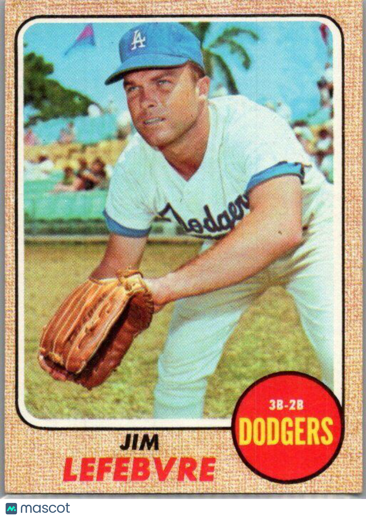 1968 Topps #457 Jim Lefebvre EX/NM